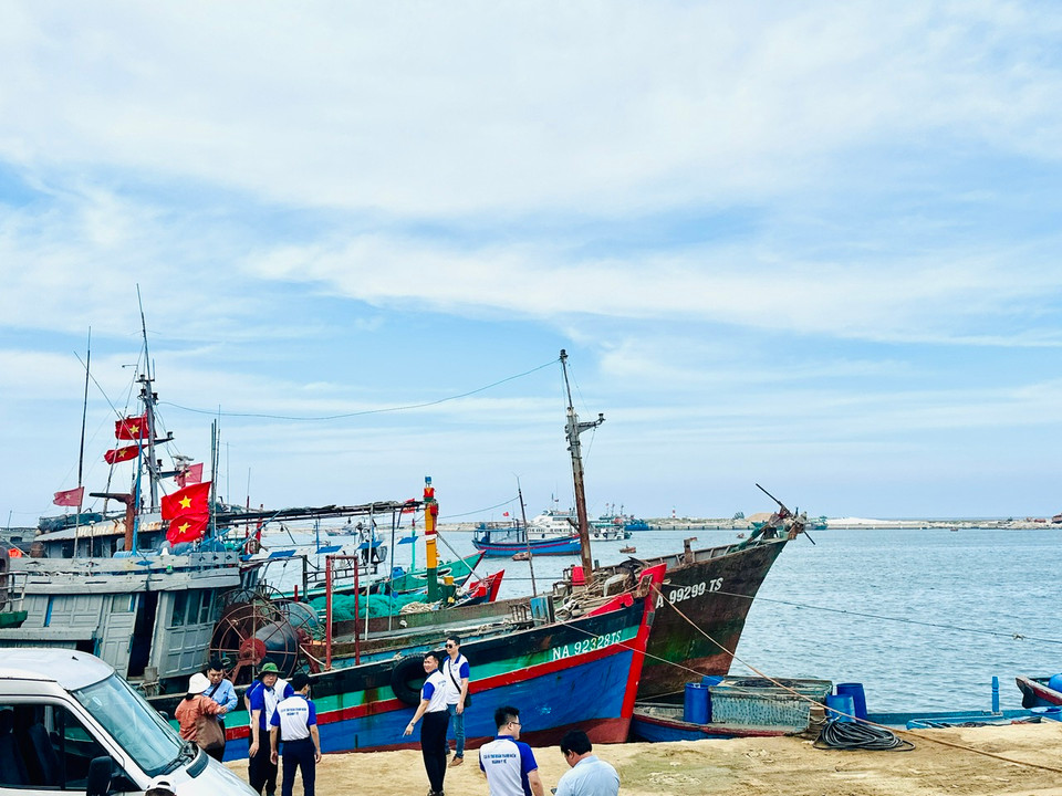 Lý Sơn là huyện đảo duy nhất của Quảng Ngãi, nằm về phía Đông Bắc, cách đất liền 15 hải lý (tính từ cảng Sa Kỳ ra). (Ảnh: PV/Vietnam+)
