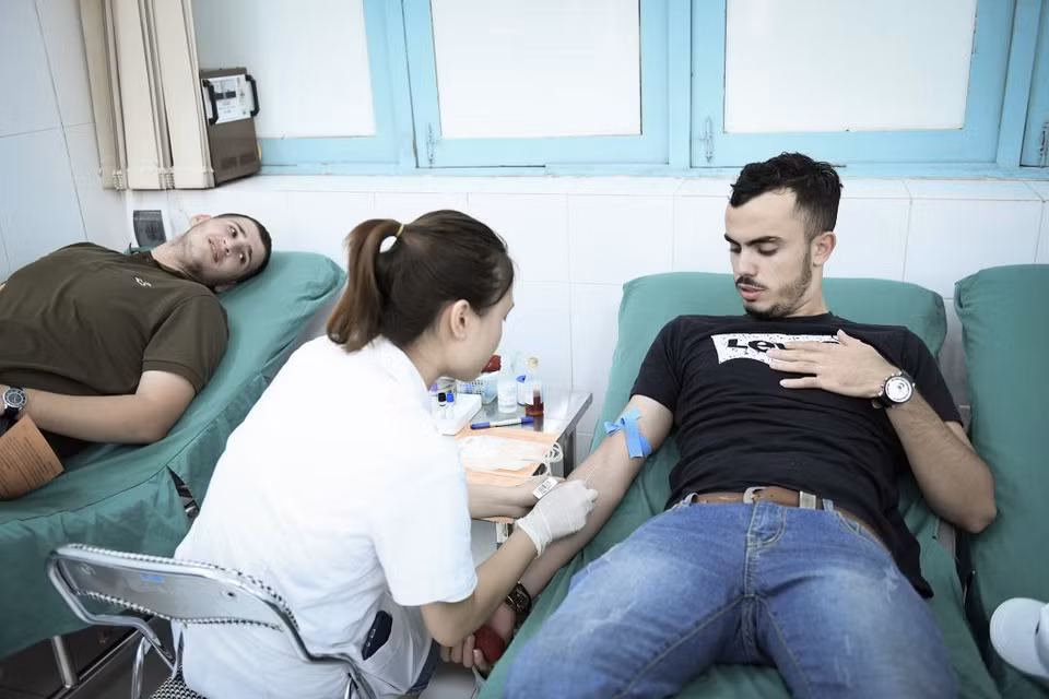 Đây là món quà vô giá dành cho người bệnh. (Ảnh: PV/Vietnam+)
