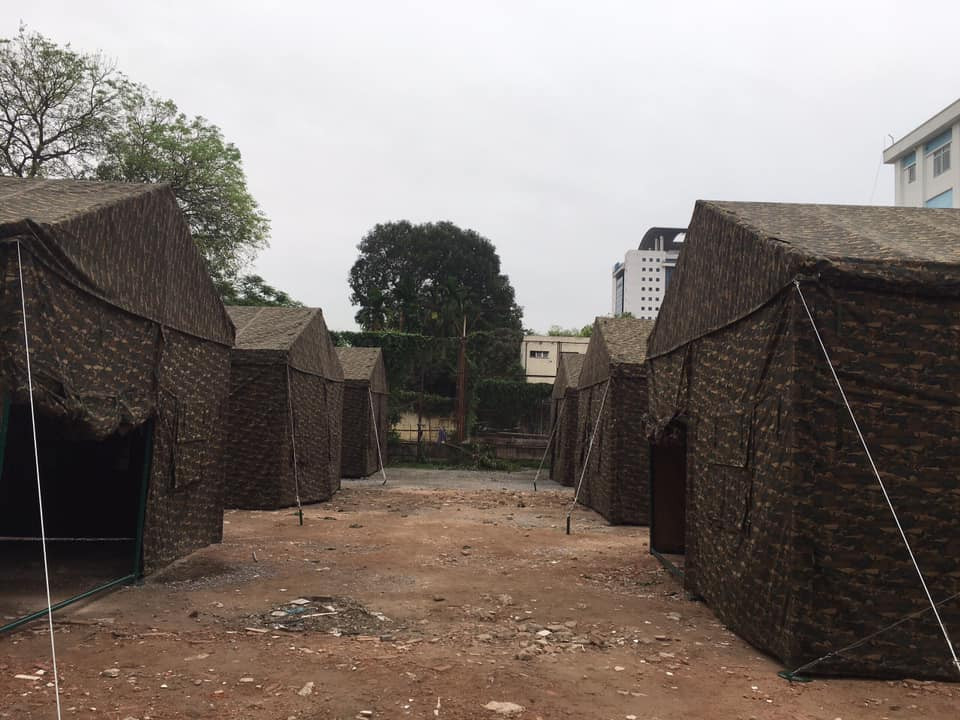 Có 800 bệnh nhân không thể xuất viện hoặc chuyển tuyến dưới. (Ảnh: Đặng Tú/Vietnam+)