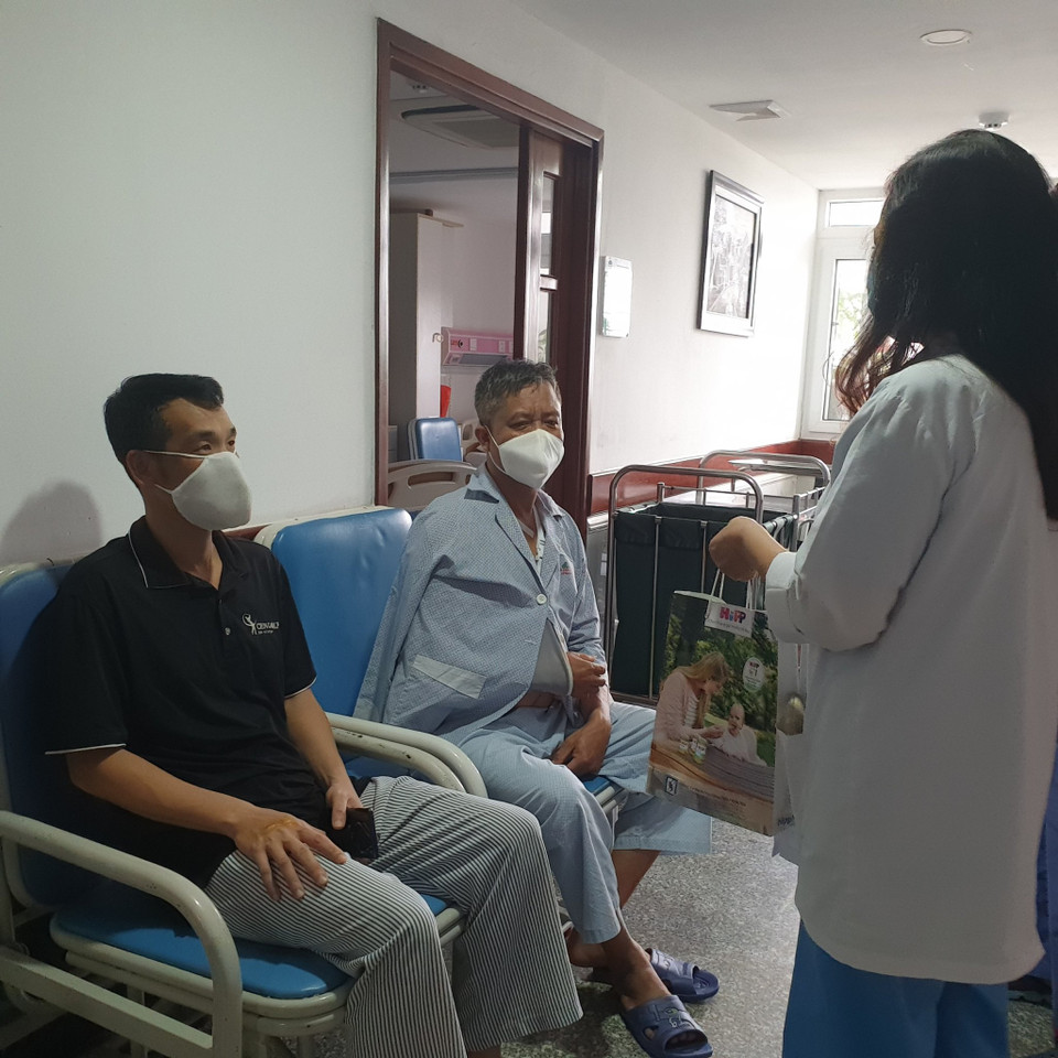 108 bệnh nhân vẫn đang điều trị tại viện. (Ảnh: PV/Vietnam+)