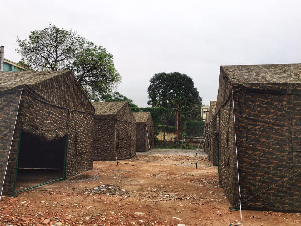 Đây là phần kịch bản dự phòng ứng phó với tình huống xấu nhất. (Ảnh: Đặng Tú/Vietnam+)