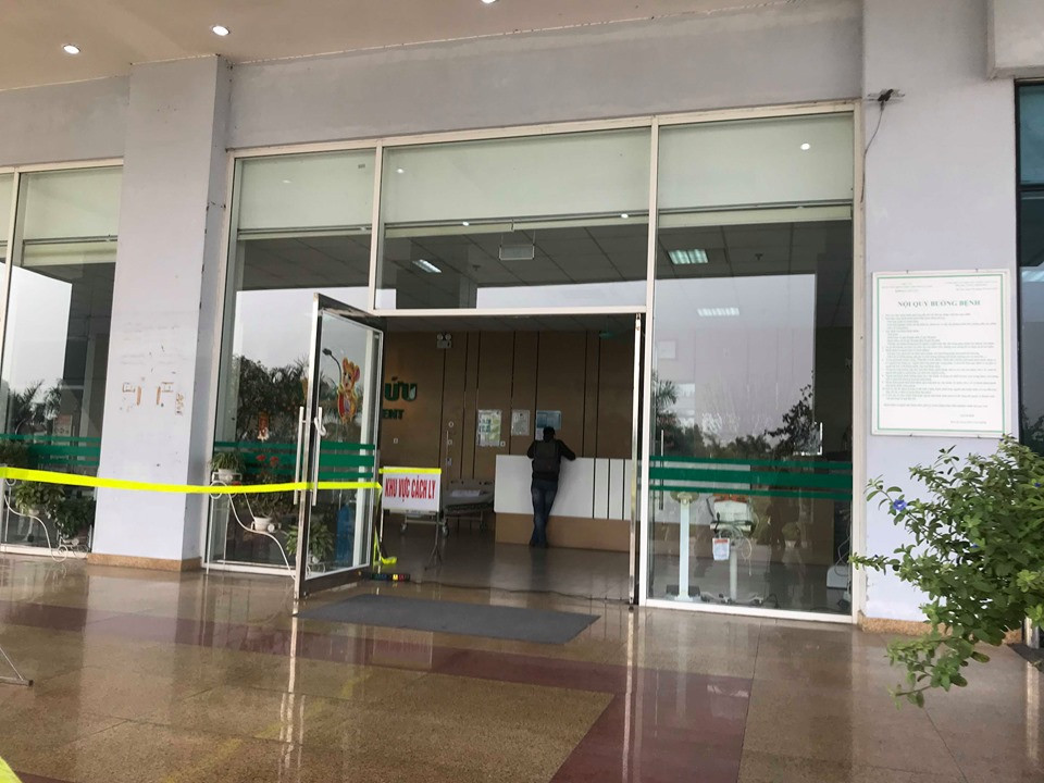 Những khu cách ly tại Bệnh viện Bệnh Nhiệt đới Trung ương. (Ảnh: PV/Vietnam+)