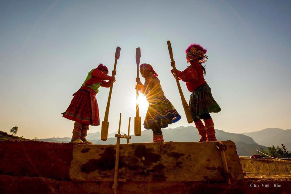 Tuần văn hóa du lịch Qua miền di sản ruộng bậc thang Hoàng Su Phì với nhiều hoạt động độc đáo. (Ảnh: Vũ Bắc/Vietnam+)