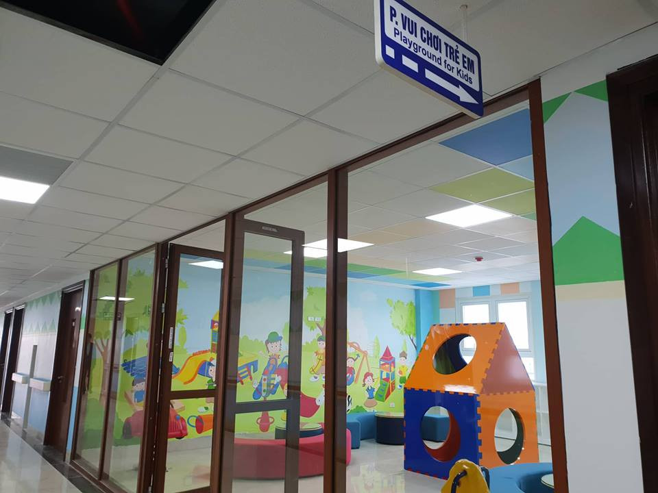 Khu vui chơi dành cho trẻ em. (Ảnh: PV/Vietnam+)