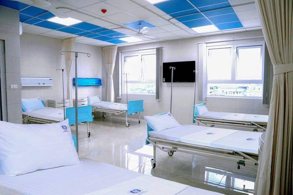 Trung tâm Sản Nhi được thiết kế theo mô hình bệnh viện khách sạn. (Ảnh: PV/Vietnam+)