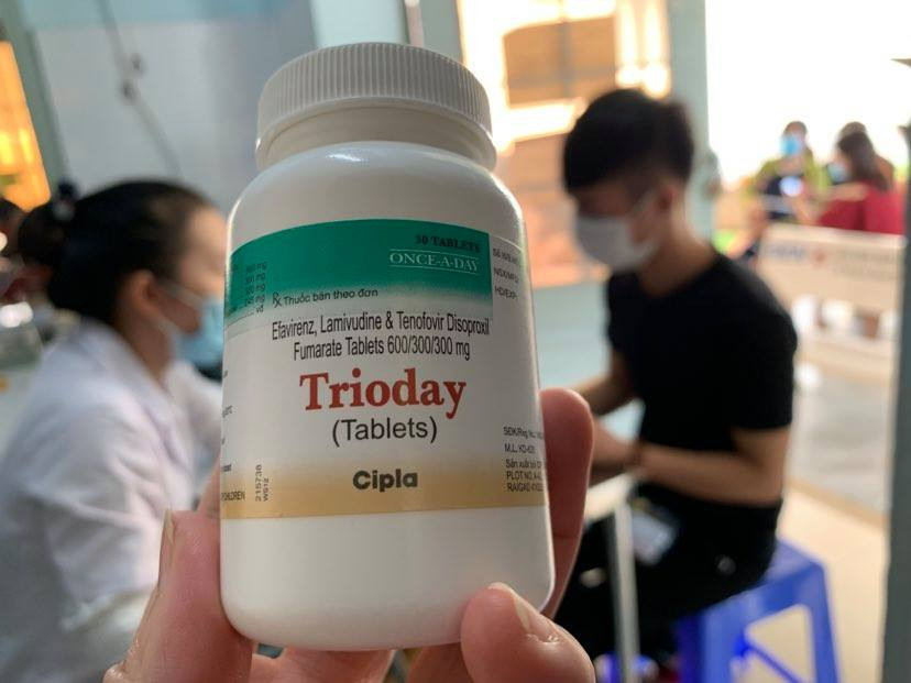 Một loại thuốc kháng virus (thuốc ARV) điều trị HIV. (Ảnh: T.G/Vietnam+)