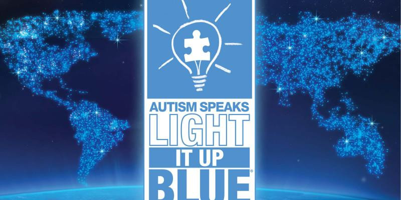 Hưởng ứng chiến dịch toàn cầu “Thắp đèn xanh - Light It Up Blue – LIUB.”