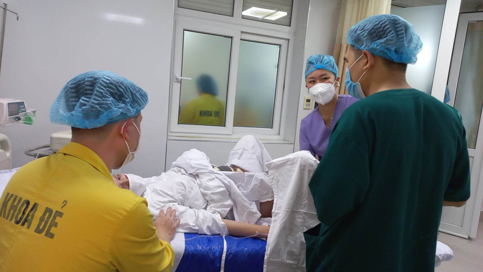 Các sản phụ sắp sinh. (Ảnh: T.G/Vietnam+)