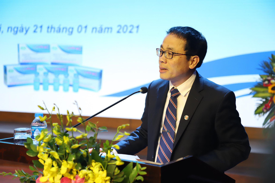  Giáo sư Tạ Thành Văn - Chủ tịch Hội đồng Trường Đại học Y Hà Nội. (Ảnh: T.G/Vietnam+)