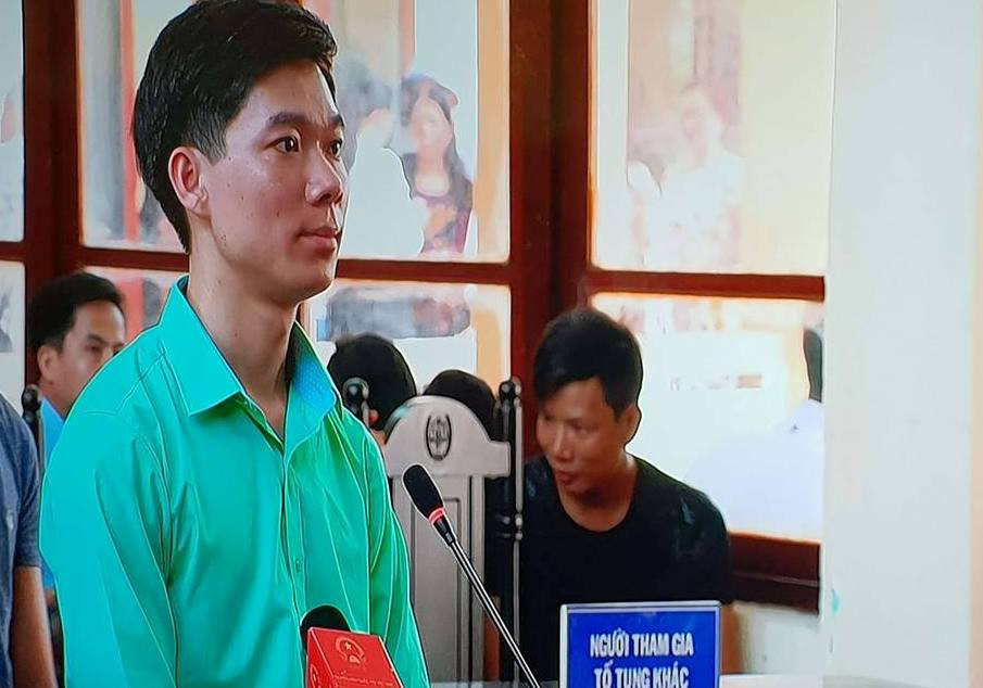 Bị cáo Hoàng Công Lương. (Ảnh: PV/Vietnam+)