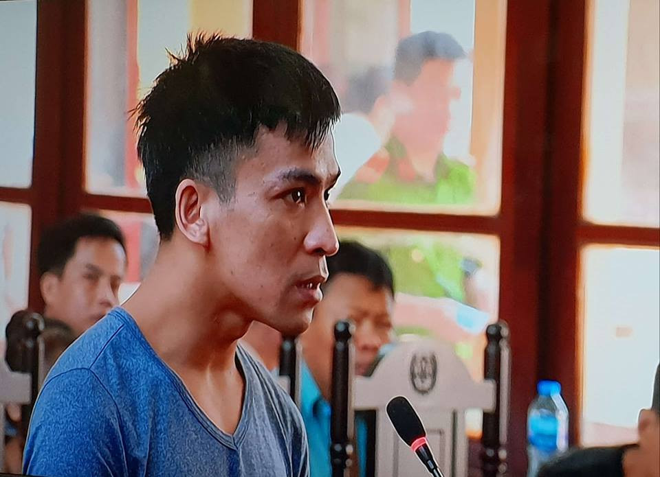 Bị cáo Bùi Mạnh Quốc. (Ảnh: PV/Vietnam+)