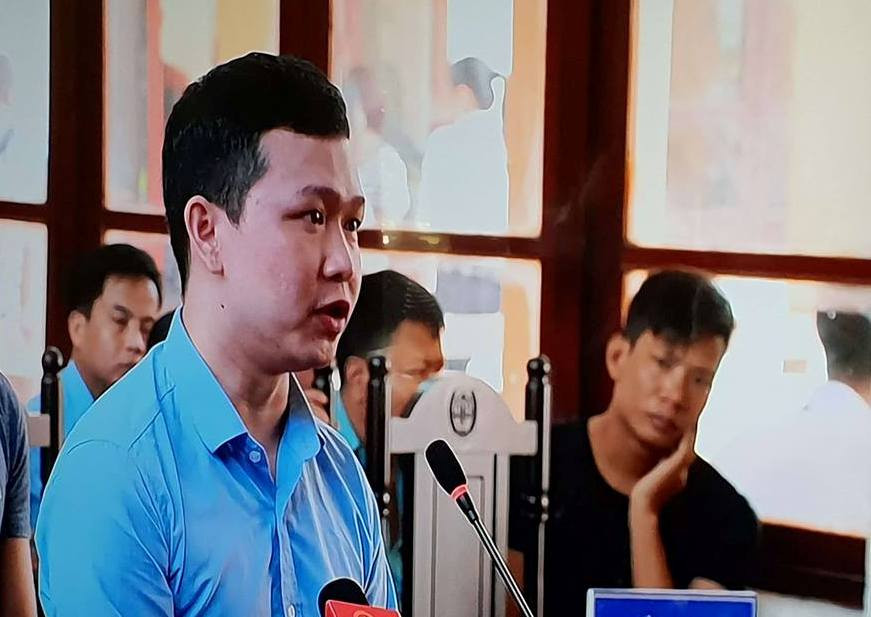 Bị cáo Trần Văn Sơn. (Ảnh: PV/Vietnam+)