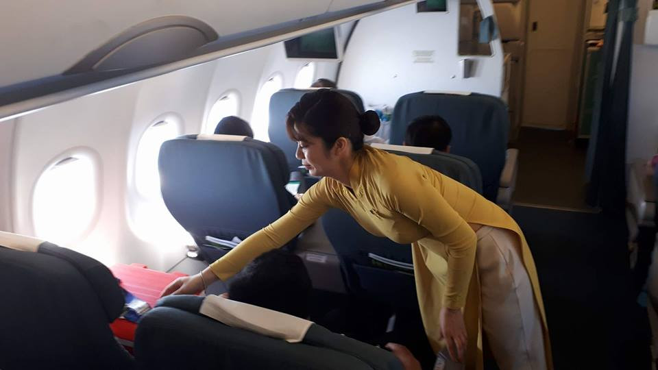 Trái tim của người hiến tặng được dành một ghế miễn phí. (Ảnh: PV/Vietnam+)