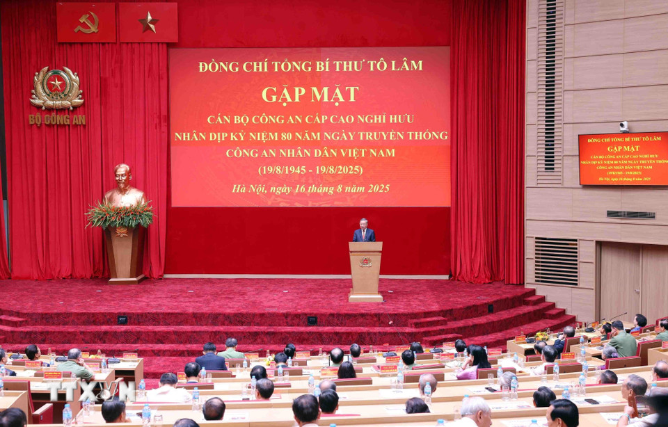 Quang cảnh buổi gặp mặt. (Ảnh: Phạm Kiên/TTXVN)