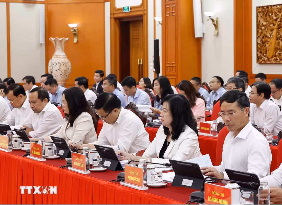 Các đại biểu tham dự. (Ảnh: Thống Nhất/TTXVN)
