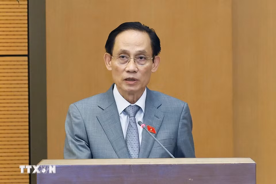 Bộ trưởng Ngoại giao Lê Hoài Trung phát biểu. (Ảnh: Doãn Tấn/TTXVN)