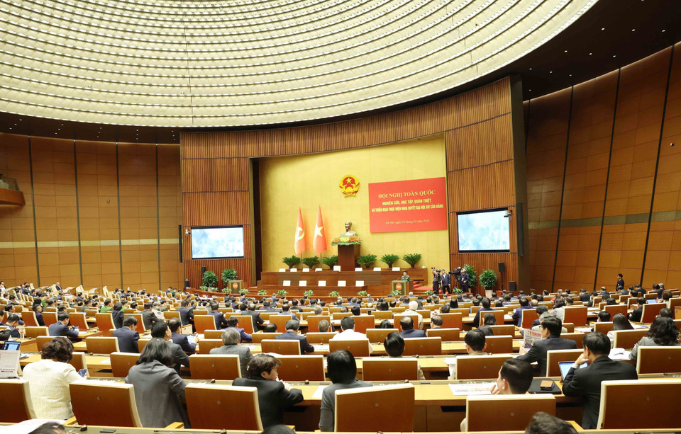 Quang cảnh hội nghị. (Ảnh: Phương Hoa/TTXVN)