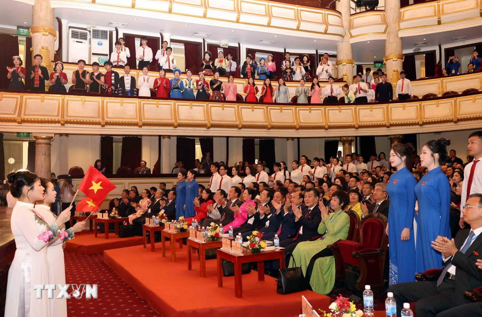 Các đại biểu dự Đại hội. (Ảnh: Nhật Anh/TTXVN)