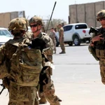 Binh sĩ Mỹ trong liên minh quân sự được triển khai tại căn cứ Taji ở phía Bắc thủ đô Baghdad, Iraq. (Nguồn: Reuters/TTXVN)