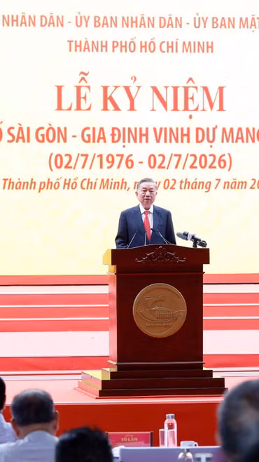 Tổng Bí thư, Chủ tịch nước Tô Lâm phát biểu. (Ảnh: Thống Nhất/TTXVN)