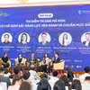 Toàn cảnh sự kiện “Thí điểm Sàn giao dịch tài sản số: Cơ chế giám sát, năng lực vận hành và chuẩn mực đầu tư." (Ảnh: Minh Sơn/Vietnam+)