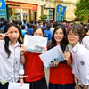 Thí sinh dự thi Tốt nghiệp Trung học phổ thông. (Ảnh: Minh Sơn/Vietnam+)