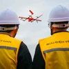 Lĩnh vực thiết bị bay không người lái là một hướng ứng dụng công nghệ mới trong hoạt động vận chuyển hiện đại được Vietnam Post nghiên cứu bài bản trên nền tảng năng lực tổ chức mạng lưới vận chuyển và logistics quy mô lớn. (Ảnh: Minh Sơn/Vietnam+)