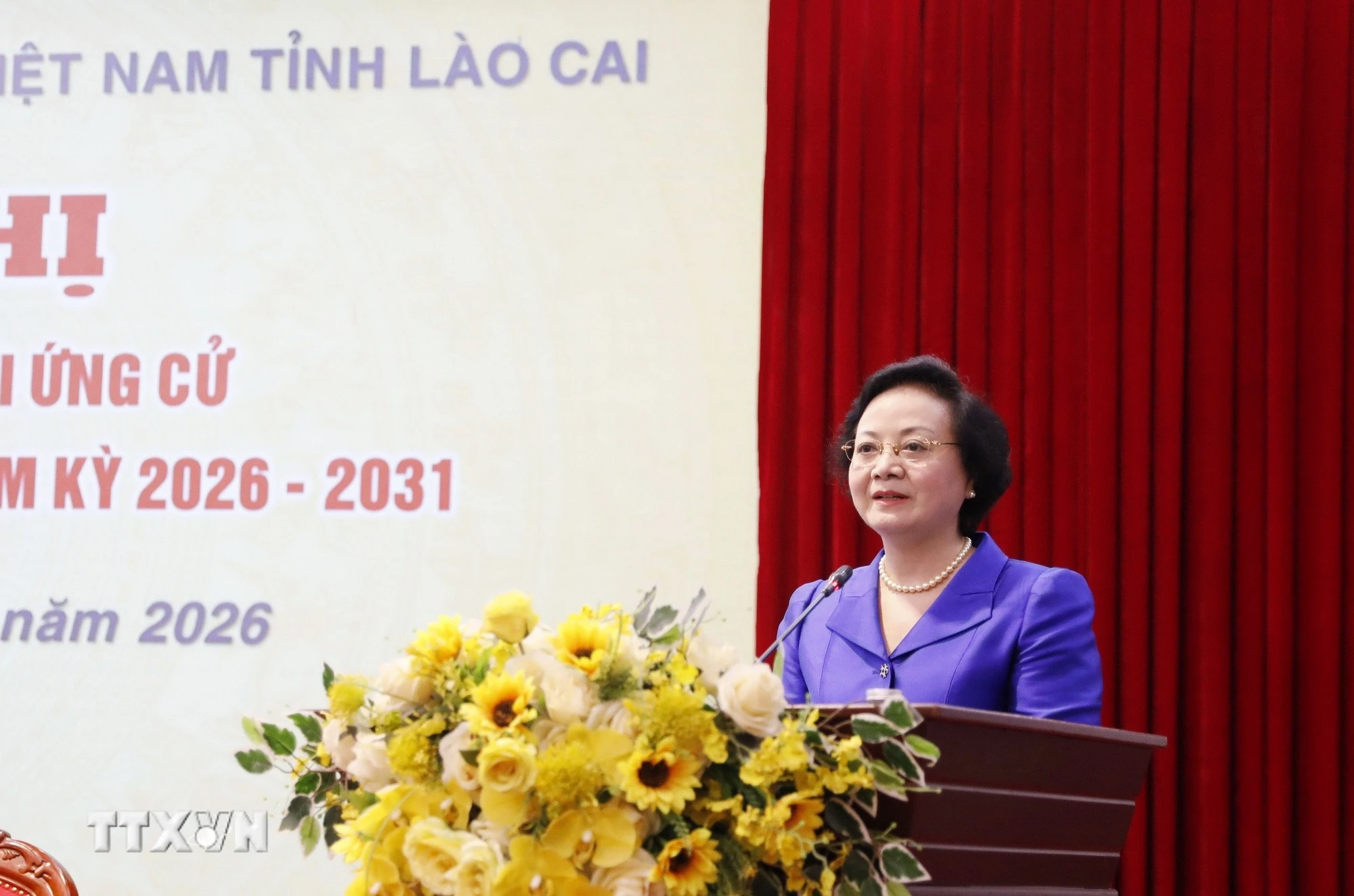 Lào Cai: Hội nghị tiếp xúc cử tri với người ứng cử đại biểu Quốc hội và HĐND