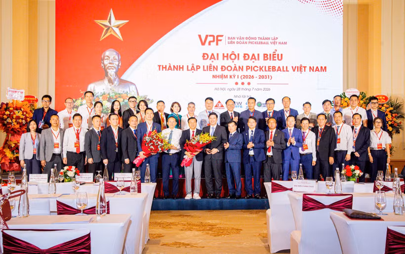 Bộ Nội vụ chính thức cho phép thành lập Liên đoàn Pickleball Việt Nam, đánh dấu bước phát triển quan trọng của môn thể thao này tại Việt Nam. (Ảnh: BTC)