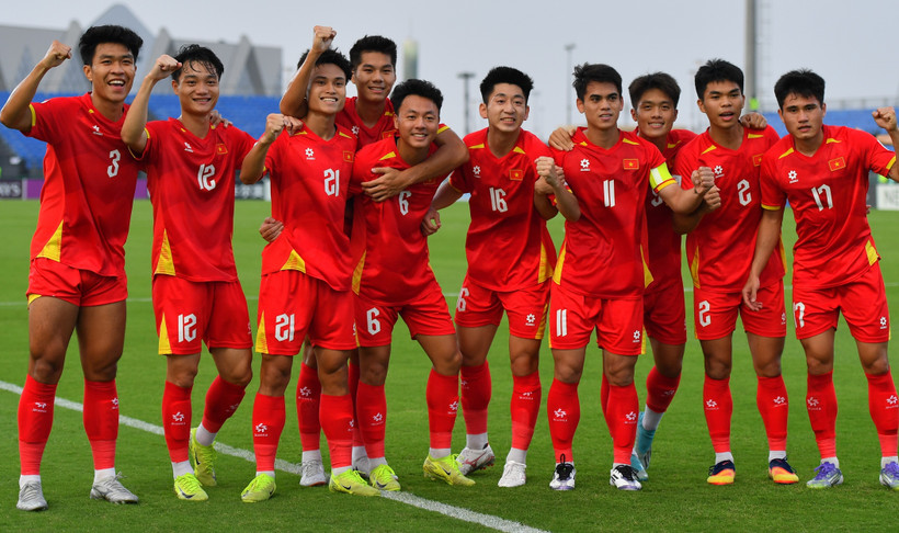 Đội tuyển U23 Việt Nam giành chiến thắng thứ 2 liên tiếp ở Vòng chung kết U23 châu Á 2026. (Ảnh: afc)