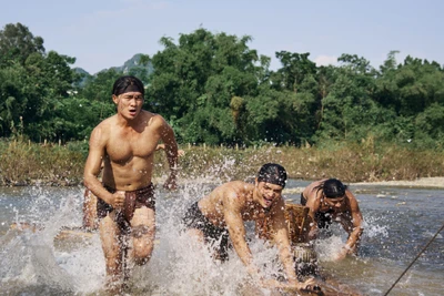 Bộ phim tái hiện sinh động đời sống cư dân Văn Lang dưới thời Hùng Vương. (Ảnh: NSX)