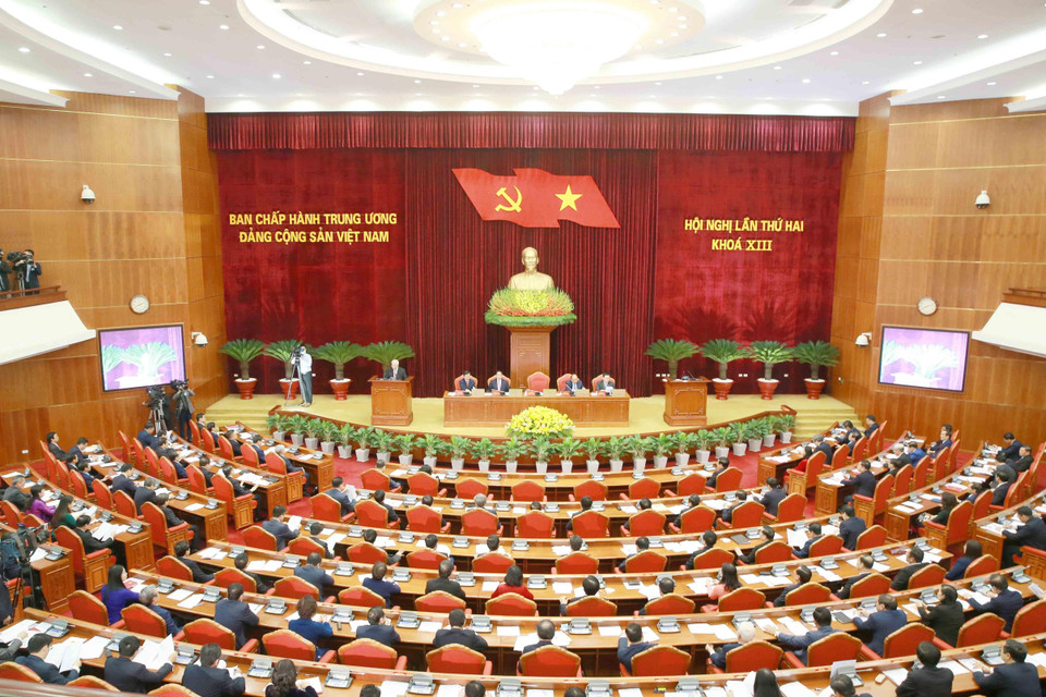 Toàn cảnh phiên khai mạc Hội nghị. (Ảnh: Phương Hoa/TTXVN)