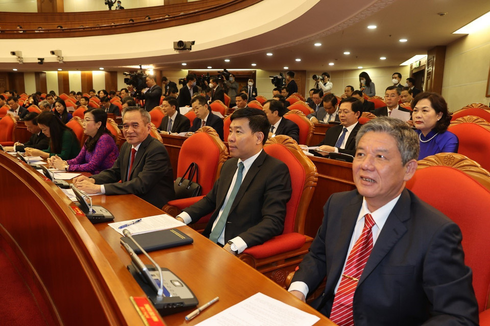  Các đại biểu dự khai mạc Hội nghị. (Ảnh: Trí Dũng/TTXVN)