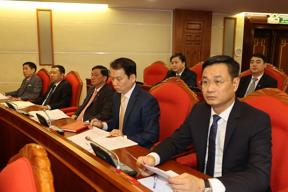  Các đại biểu dự khai mạc Hội nghị. (Ảnh: Trí Dũng/TTXVN)