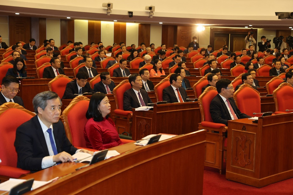  Các đại biểu dự khai mạc Hội nghị. (Ảnh: Trí Dũng/TTXVN)