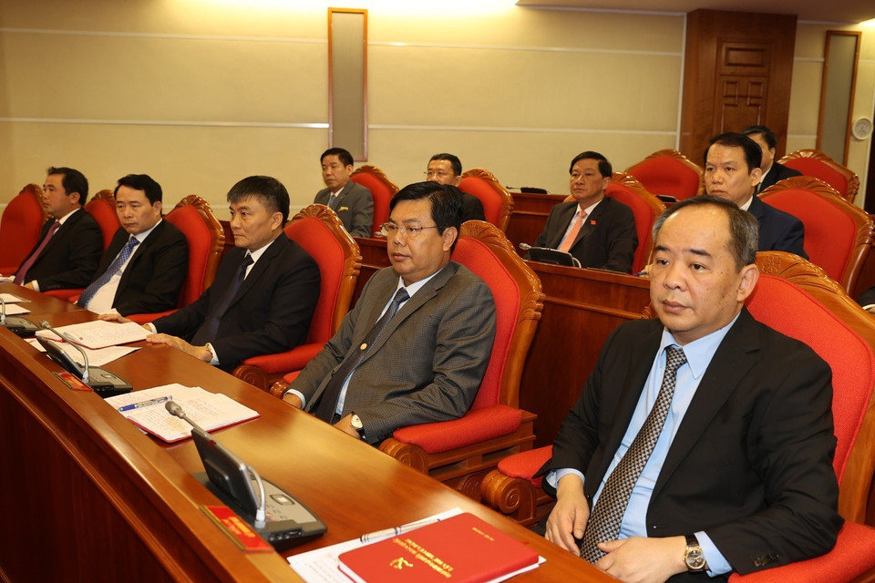  Các đại biểu dự khai mạc Hội nghị. (Ảnh: Trí Dũng/TTXVN)