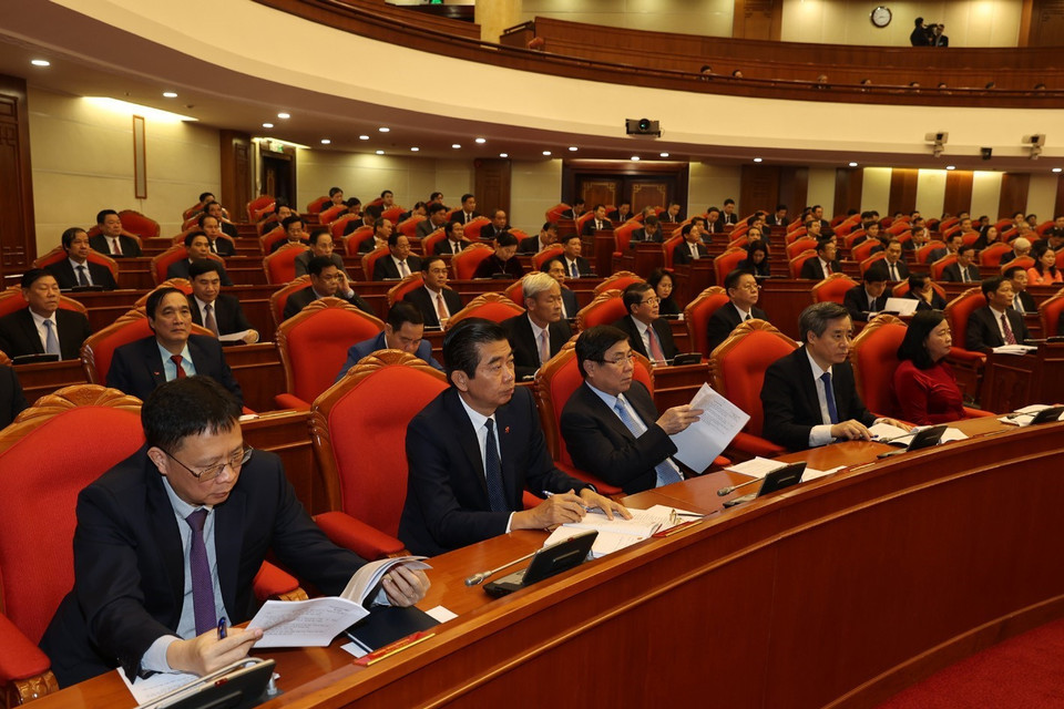  Các đại biểu dự khai mạc Hội nghị. (Ảnh: Trí Dũng/TTXVN)