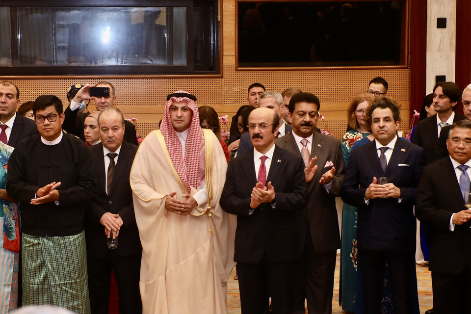 Các đại biểu dự Lễ kỷ niệm. (Ảnh: Lâm Khánh/TTXVN)