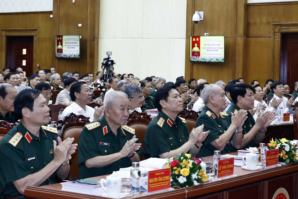 Các đại biểu tham dự hội thảo. (Ảnh: Thống Nhất/TTXVN)