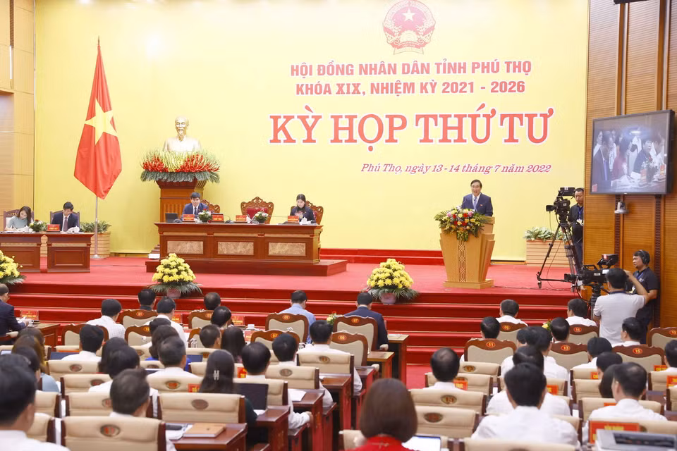 Quang cảnh khai mạc Kỳ họp. (Ảnh: Doãn Tấn/TTXVN)