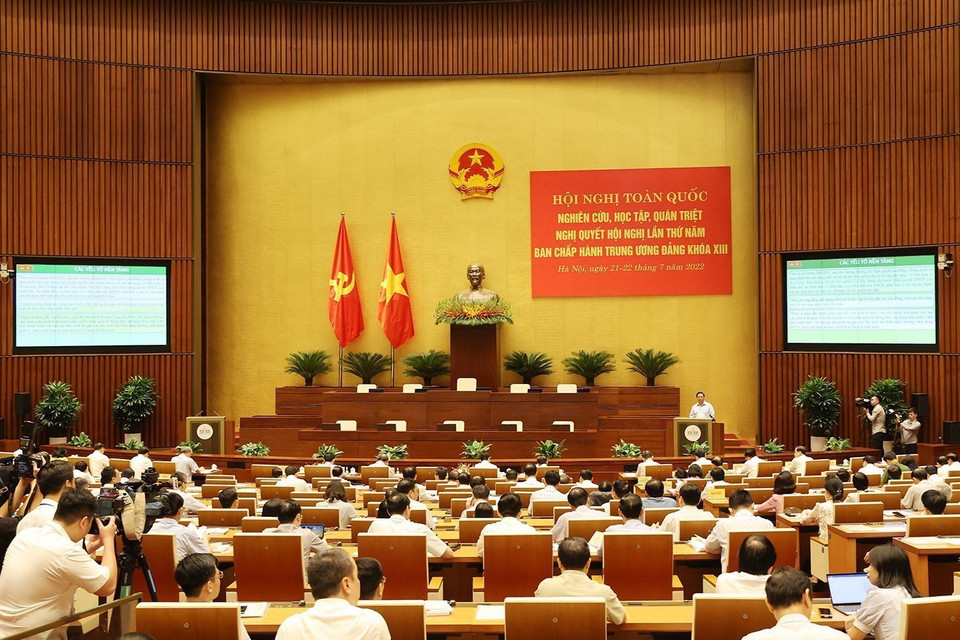 Toàn cảnh hội nghị. (Ảnh: Trí Dũng/TTXVN)