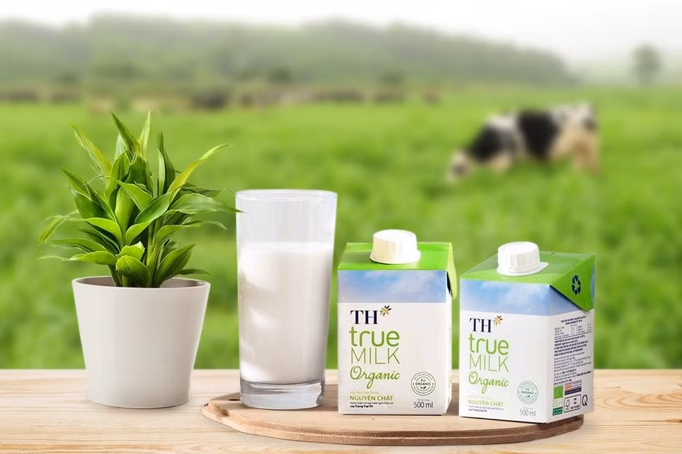 Các sản phẩm hữu cơ của TH được người tiêu dùng tin tưởng lựa chọn. (Ảnh nguồn: PV/Vietnam+)