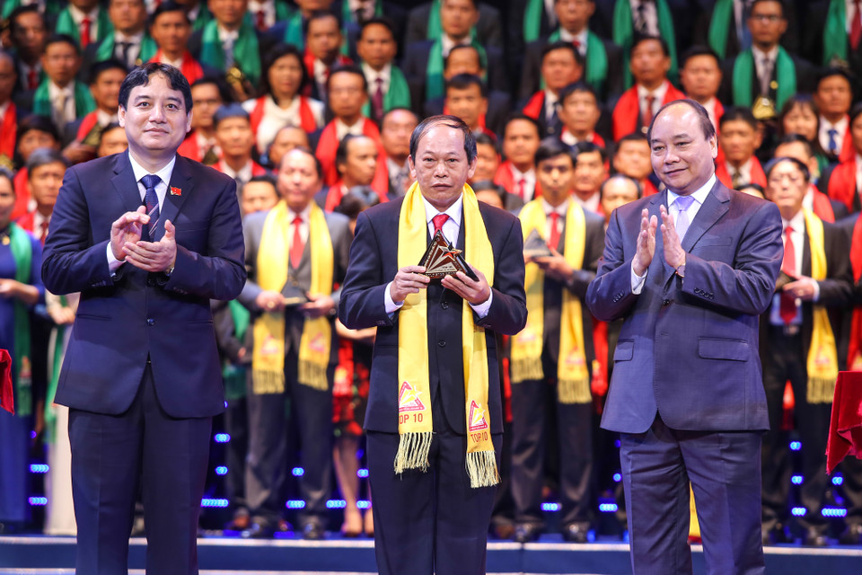 Tổng công ty Cao su Đồng Nai (DONARUCO) vinh dự nằm trong Top 10 thương hiệu mạnh của Việt Nam. (Ảnh: Minh Sơn/Vietnam+)