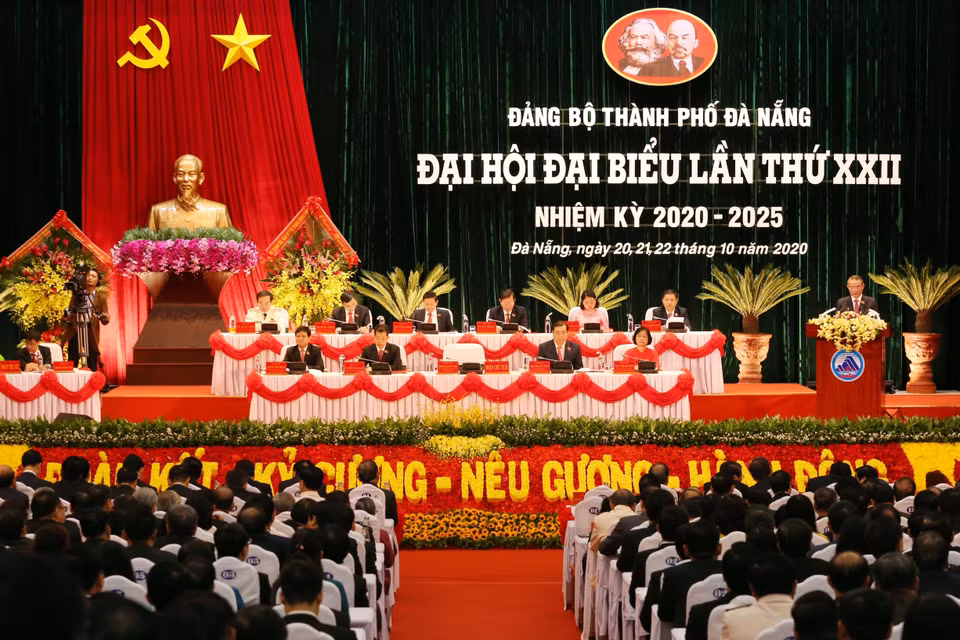  Quang cảnh phiên khai mạc Đại hội. (Ảnh: Trần Lê Lâm/TTXVN)