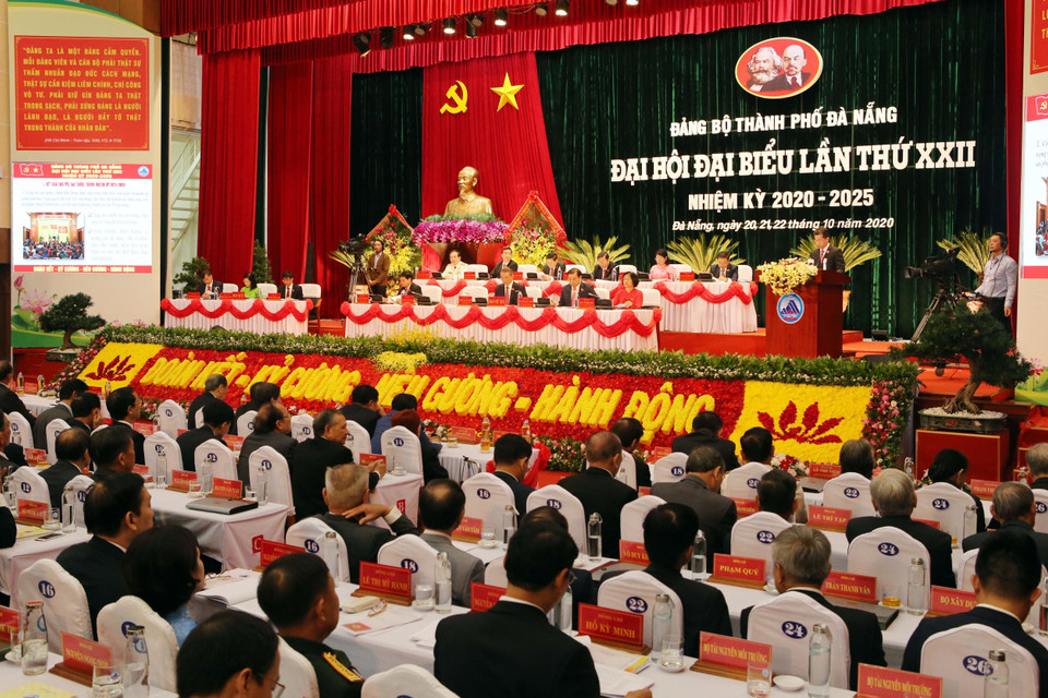 Quang cảnh phiên khai mạc Đại hội. (Ảnh: Trần Lê Lâm/TTXVN)