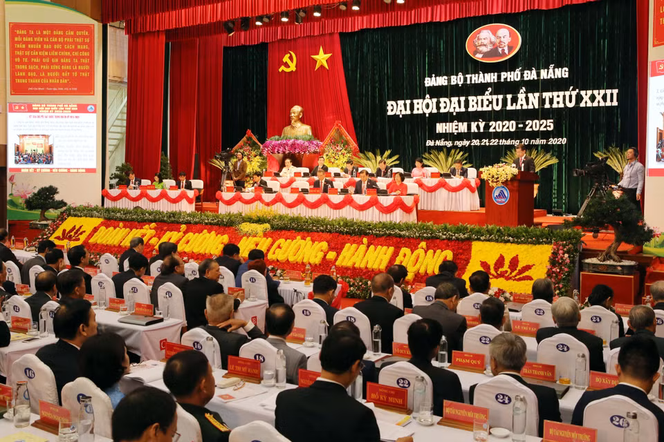 Quang cảnh phiên khai mạc Đại hội. (Ảnh: Trần Lê Lâm/TTXVN)