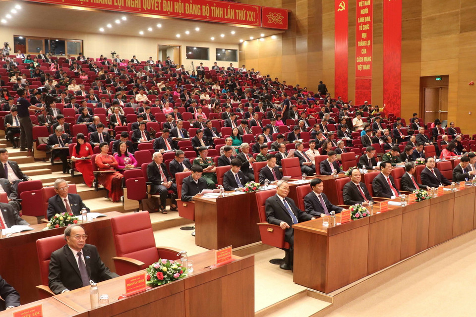 Quang cảnh Đại hội. (Ảnh: Phạm Kha/Nguyên Linh/TTXVN)