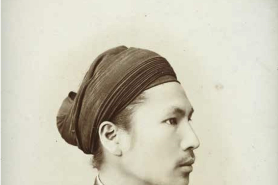 Ảnh Vua Hàm Nghi, cựu Hoàng đế An Nam vào khoảng năm 1900. (Ảnh: TTXVN phát)