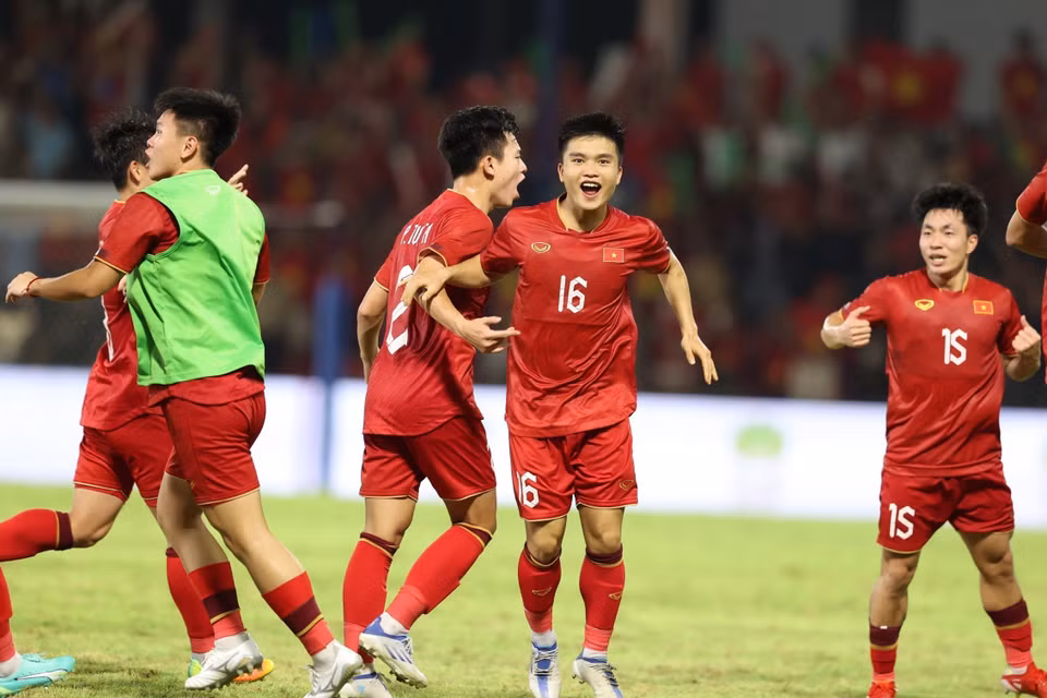 Trận đấu kết thúc với tỷ số hòa 1-1. (Ảnh: Hoàng Linh/TTXVN)