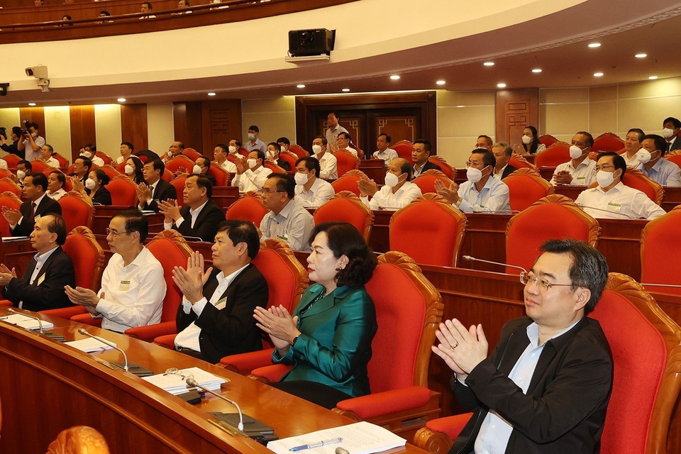 Các đại biểu dự hội nghị. (Ảnh: Trí Dũng/TTXVN)